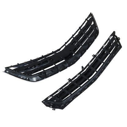 Solid Spare Grille Plastic Front Upper Lower Grille Set For Chevrolet Impala 2014-2020 New