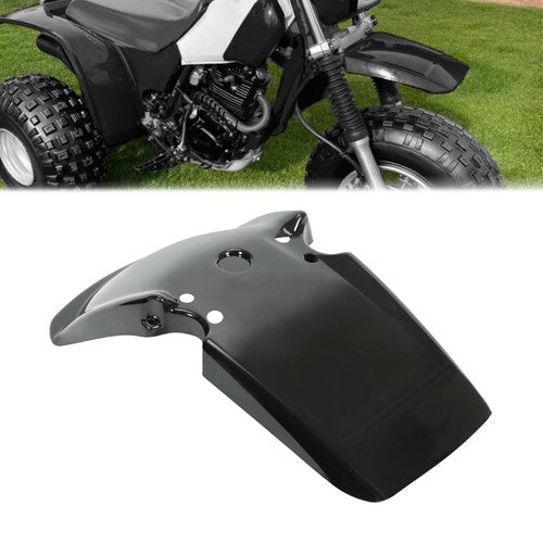 Solid Spare Front Fender ABS Heavy Duty Black For Honda ATC200X ATC 200X 1983 1984 1985