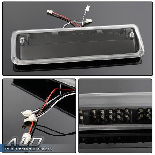 Solid Spare Fit For 04-08 Ford F150/Explore LED 3rd Third Brake Light Cargo Lamp Black