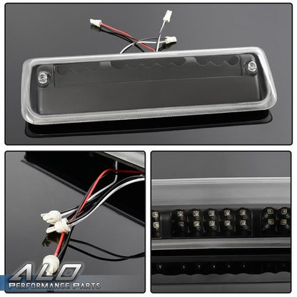 Solid Spare Fit For 04-08 Ford F150/Explore LED 3rd Third Brake Light Cargo Lamp Black