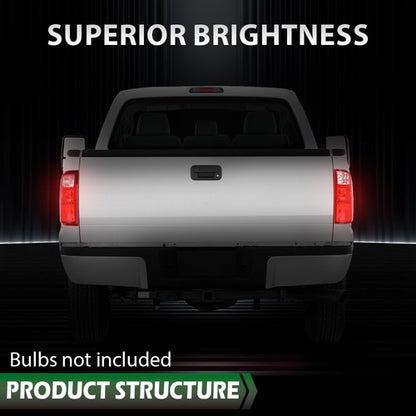 Solid Spare Fit For 2008-2016 Ford F-250 F-350 F-450 F-550 Super Duty Red Tail Light LH Side