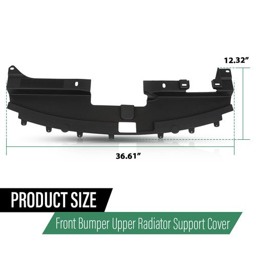 Solid Spare Fit For 11-17 Jeep Compass Radiator Support Upper Cover 68109867AA CH1087123