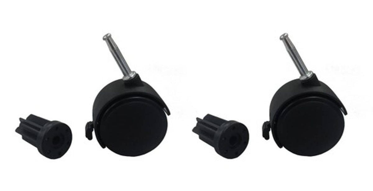 Solid Spare Weber Grill Caster Wheel Kit - Set of 2 Casters Wheels - NEW