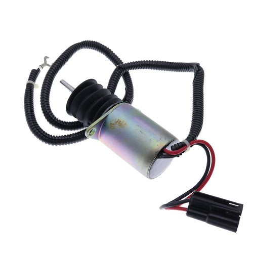 Solid Spare New Fuel Shutoff Solenoid AM124379 AM124377 for John Deere 655 755 855 856 955