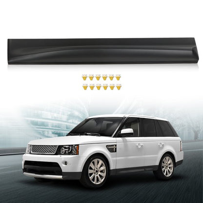Solid Spare Front Left Door Lower Molding Trim Fit For 14-2019 Land Rover Range Rover Sport