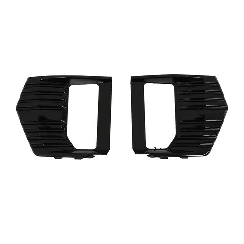 Solid Spare Gloss Black Plastic Bumper Grille Compatible For 2021-23 GMC Yukon&Yukon XL 7pcs