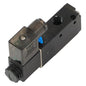 Solid Spare 1/4'' DC 12V 3 way 2 position Pneumatic Electric Solenoid Valve NPT Air Aluminum