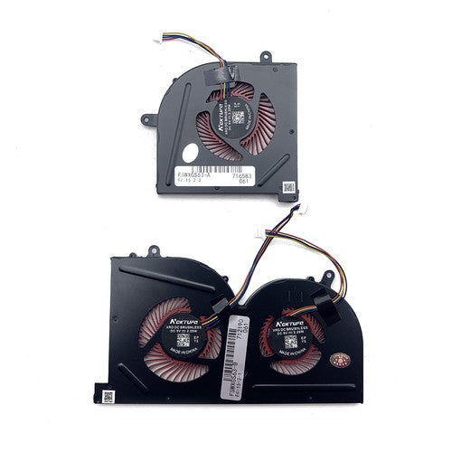 For MSI GS63 GS63VR GS73 GS73VR MS-16K2 BS5005HS-U2F1 U2L1 CPU & GPU Cooling Fan