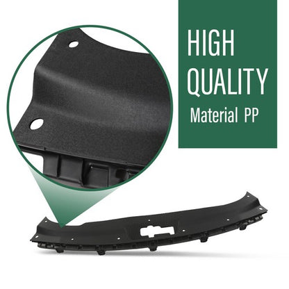Solid Spare Grille Cover Upper Radiator Sight Shield Fit For 2015 2016 2017 Hyundai Sonata