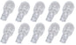 Solid Spare (10) Wedge Bulb 12 Volts 4W 4 Watt for 20XT5-12V-4W T5 - NEW