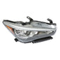 Solid Spare Clear Front Headlight Right/RH Fit For Infiniti Q50 2014-2017 LED w/o AFS Chrome