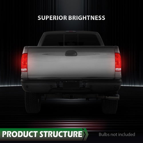 Solid Spare Fit For 1997-2003 Ford F-150 99-07 F-250 Super Duty Tail Light Lamp Driver Side