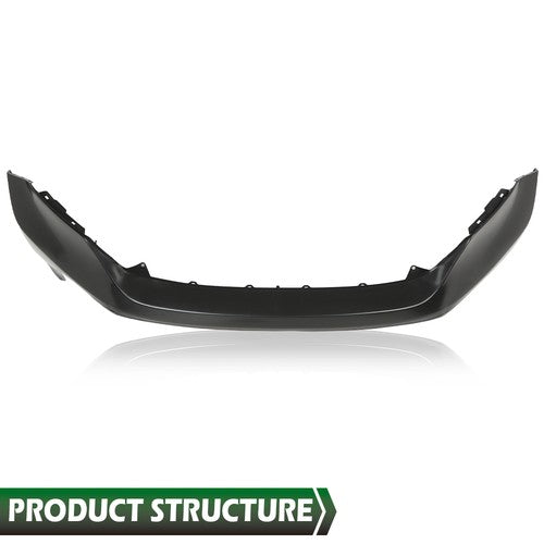Solid Spare Fit For 2007-2009 Honda CRV CR-V Front Bumper Cover Assembly Black HO1000251