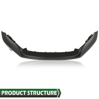 Solid Spare Fit For 2007-2009 Honda CRV CR-V Front Bumper Cover Assembly Black HO1000251