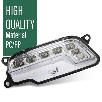 Solid Spare LED DRL Fog Lights Driving Lamps For 10-16 Mercedes Benz W212 E350 E550 E63 AMG