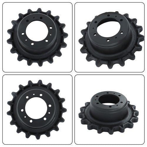 Solid Spare Drive Sprocket - 6Hole Single Speed fits Bobcat T200 T300 T630 T870 7165109