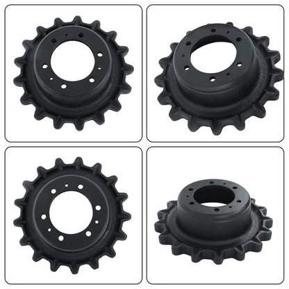 Solid Spare Drive Sprocket - 6Hole Single Speed fits Bobcat T200 T300 T630 T870 7165109