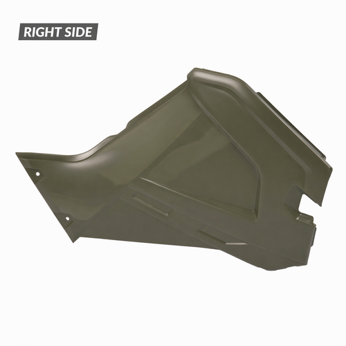 Solid Spare Side Cover GREEN RH For Polaris Sportsman 450 570 ETX EPS H.O. #2636441-498