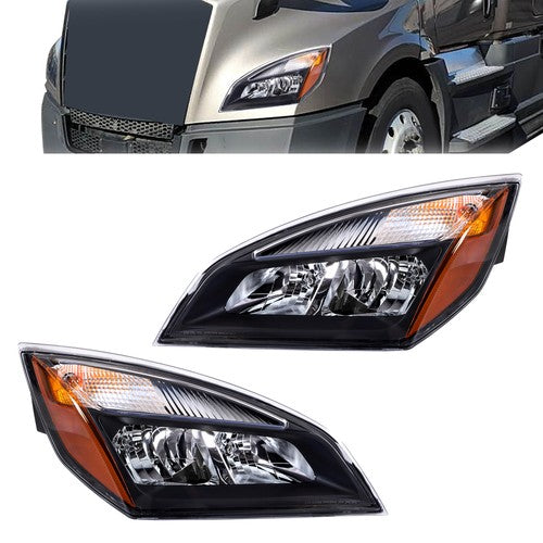 Solid Spare Left and Right Headlights For Freightliner Cascadia 2018-2023 A6601512002