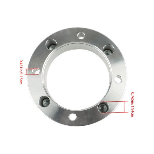 Solid Spare 4× 2'' 4×156 ATV Wheel Spacers For Polaris Sportsman Ranger RZR 570 600 700 800