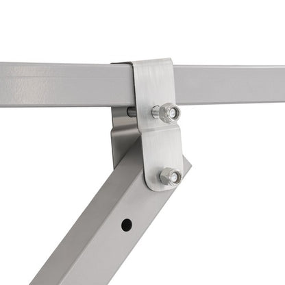 Solid Spare Universal TopTier Cross Bar System Kit For Utility Trailer w/Raised Side Rails