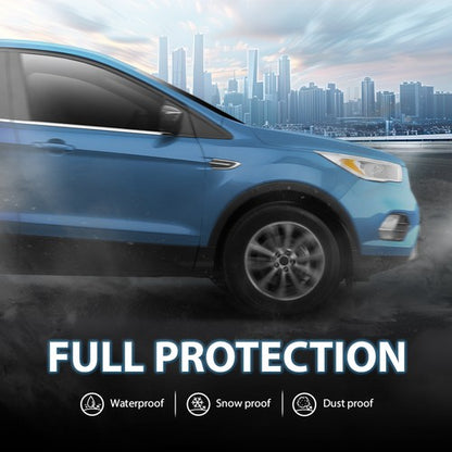 Solid Spare Front Fender Grille Molding Plate Left+Right Fit For 2017 2018 2019 Ford Escape