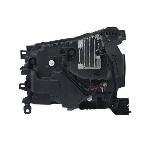 Solid Spare LED Headlight Passenger Right Side For Nissan Pathfinder 2022-2023 Chrome Bezel