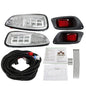 Solid Spare LED Light Kit LED Headlights / LED Tail Lights For 2016+ EZGO RXV Golf Cart