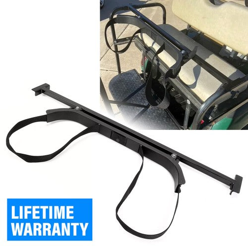 Solid Spare Golf Bag Holder Bracket Attachment Cart For EZGO Club Car Yamaha Rear Seat