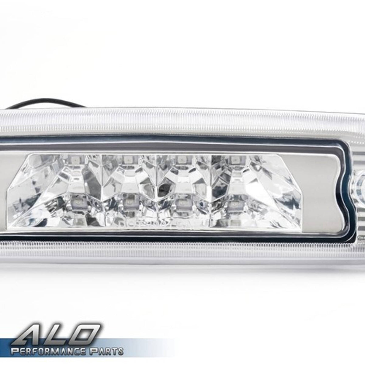 Solid Spare Clear Lens LED 3rd Tail Brake Light Rear Stop Lamp Fit For 97-01 Jeep Cherokee