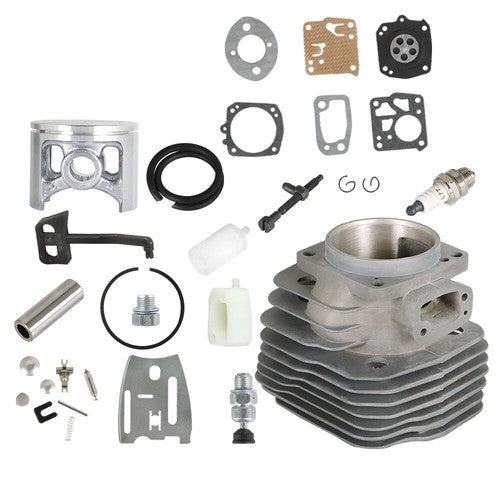 Solid Spare For Husqvarna 288 288XP 281 181 54mm Big Bore Cylinder Piston Kit W Fuel Filter