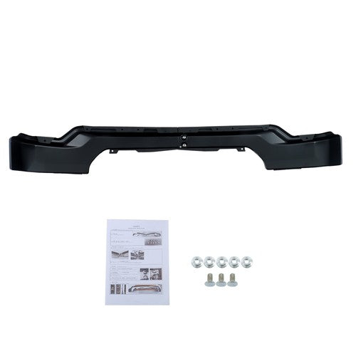 Solid Spare Brand New For GMC Sierra 1500 2019-2021 Split Style Black Front Bumper Face Bar