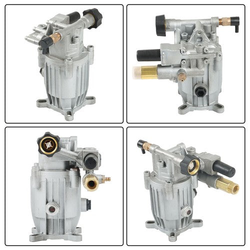 Solid Spare 3000 PSI Pressure Washer Pump Horizontal 3/4" Shaft - MAX 2.5 GPM Oil Sealed