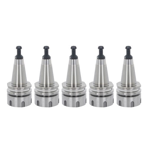 Solid Spare 5 Pcs ISO30 ER32 50 Collet Chuck Tool Holder G2.5 30000 RPM CNC Machine