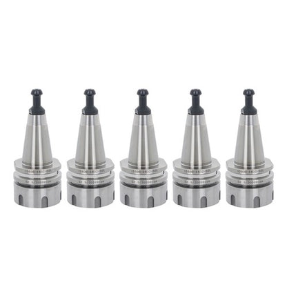 Solid Spare 5 Pcs ISO30 ER32 50 Collet Chuck Tool Holder G2.5 30000 RPM CNC Machine