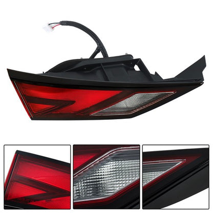 Solid Spare For Nissan Sentra 2021-2022 2023 Inner Tail Light Assembly Driver Left Side Lamp