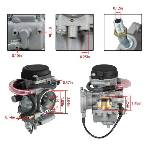 Solid Spare Carburetor Kit For Yamaha Big Bear Wolverine Kodiak Grizzly 250 350 400 450