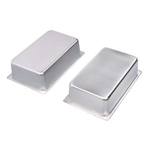 Solid Spare 2 Pack 6 Inch Deep Full Size Restaurant Steam Table Pans Without Lid
