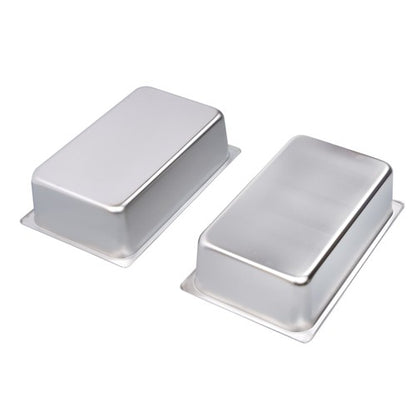 Solid Spare 2 Pack 6 Inch Deep Full Size Restaurant Steam Table Pans Without Lid