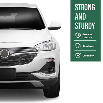 Solid Spare Front Bumper Fog Light Bezel Insert Fit For 2020-2022 Buick Encore GX Left Side