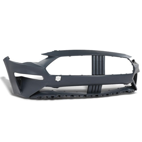 Solid Spare Front Bumper Cover Fascia Fit For 2018-2021 Ford Mustang With Tow Hook Hole
