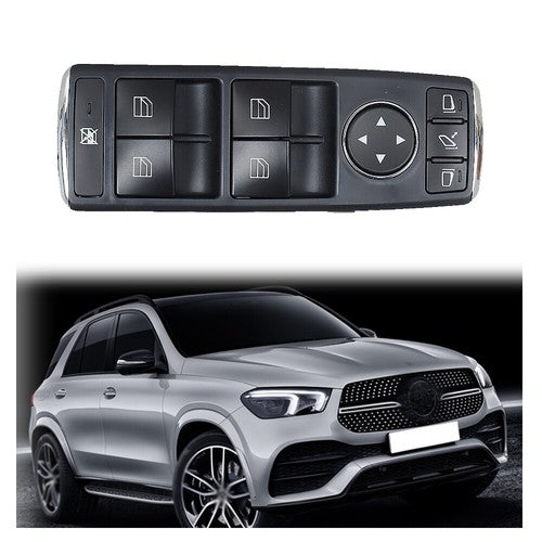 Solid Spare Power Window Switch Fit For 12-19 Mercedes-Benz GLA GLE ML GL A B G Series Black