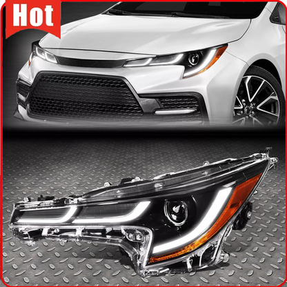 For 2020-2022 Toyota Corolla SE XLE XSE 3D DRL LED Headlight Left Driver Side