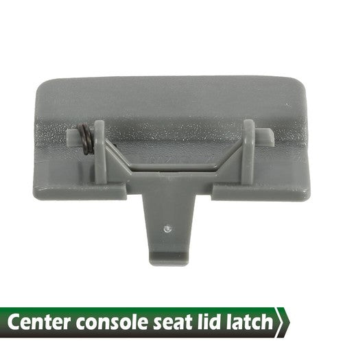 Solid Spare Fit For 10-18 Ford F-150 F150 Pickup Center Console Jump Seat Lid Latch Gray