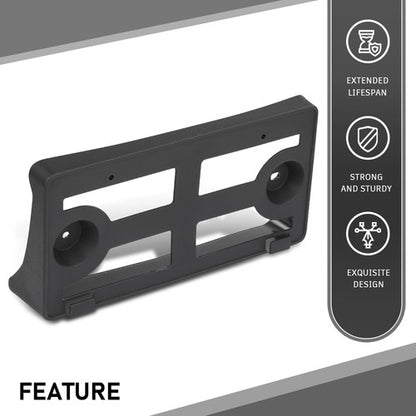 Solid Spare Front Bumper License Plate Bracket Fit For 2018-2023 Ford Mustang JR3Z17A385AA