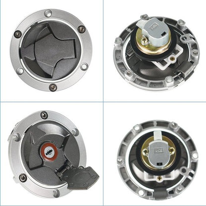 Solid Spare New Ignition Switch Lock Gas Cap Cover Set For Kawasaki Ninja 250R EX250J 08-12
