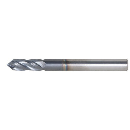 Solid Spare 1/4" 4 Flute 90 Degree Carbide Drill Mill 2-1/2" Overall Length TiALN COATED New
