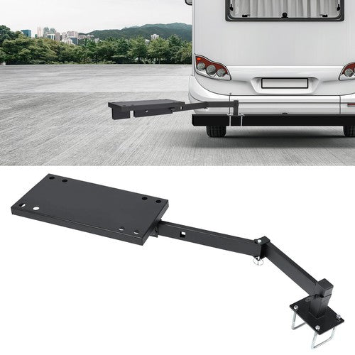 Solid Spare For 4'' Bumper Universal Steel Bumper-Mounted RV Griddle Plate For Grilling