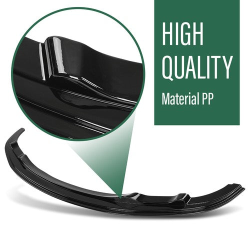 Solid Spare Front Bumper Lip Splitter Fit For 2010-2014 BMW 3 Series E92 E93 LCI M Sport NEW