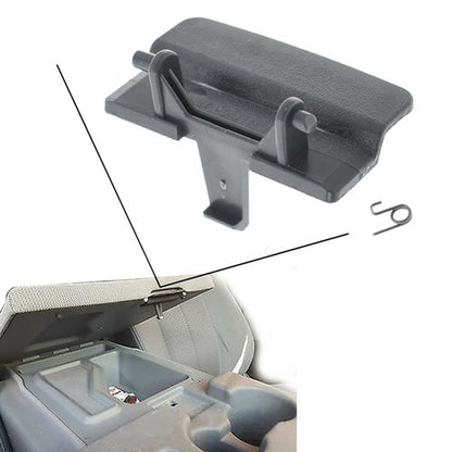 Solid Spare Center Console Seat Lid Latch For Ford F-150 2010-2018 Brand New Gray Plastic